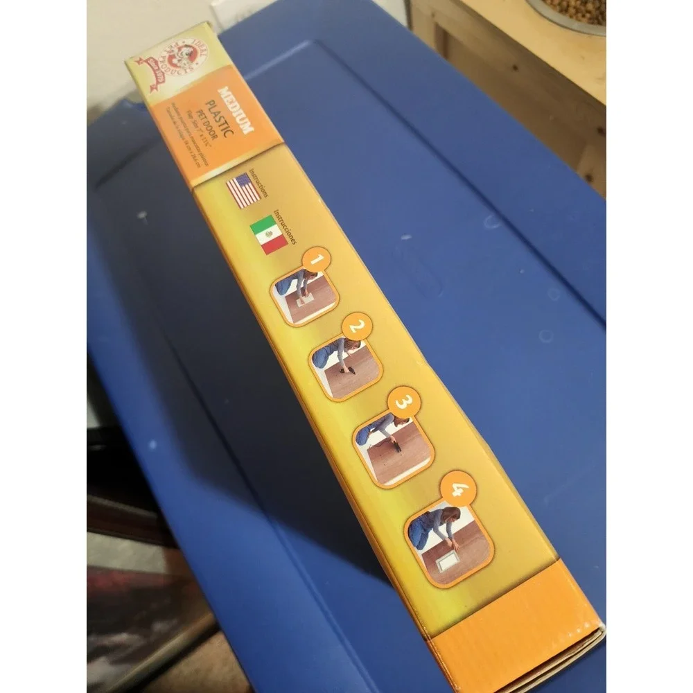 ideal pet products pet‎ door medium size flap 7× 11 1/4